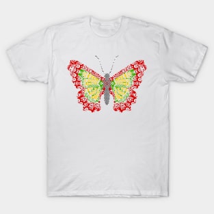 Spring butterfly mandala T-Shirt